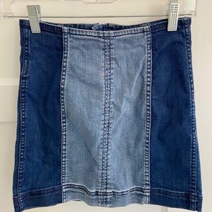 PacSun Denim Mini Skirt